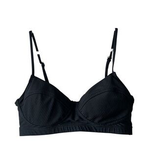 Mossimo Supply Co. Black Textured Bra
